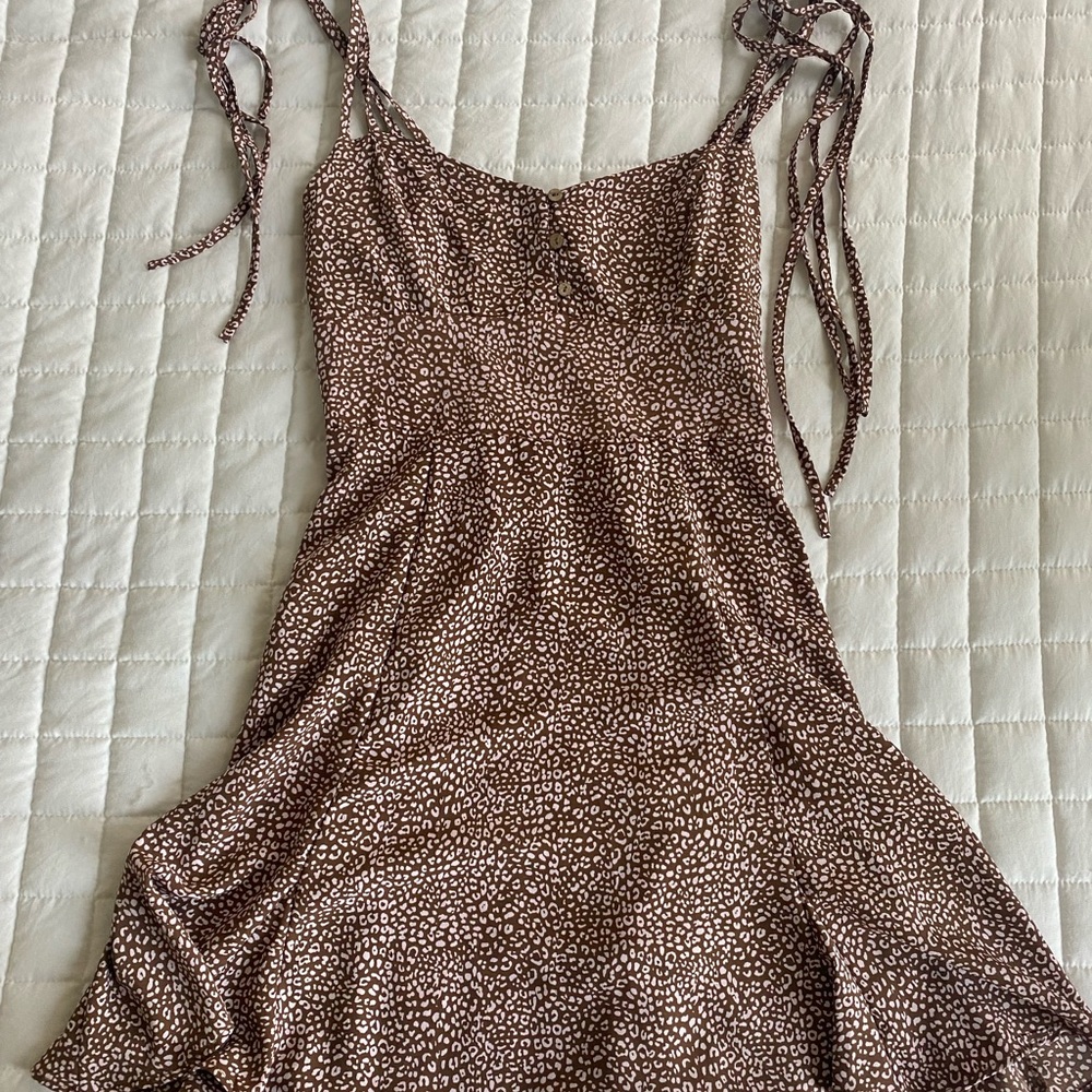 Cheetah summer dress